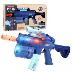 تفنگ اسباب بازی 3 کاره Multifunctional Gun 3 In 1 مدل M416 -اسباب بازی
